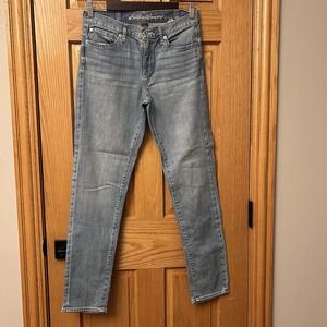 Eddie Bauer Jeans Womens 0 Blue Boyfriend Slim‎ Denim Pants